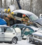 Accident en chaîne ou carambolage ?